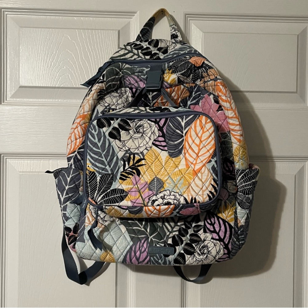 Vera Bradley Backpack with lunchbox